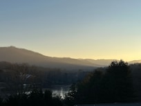 View from the back porch