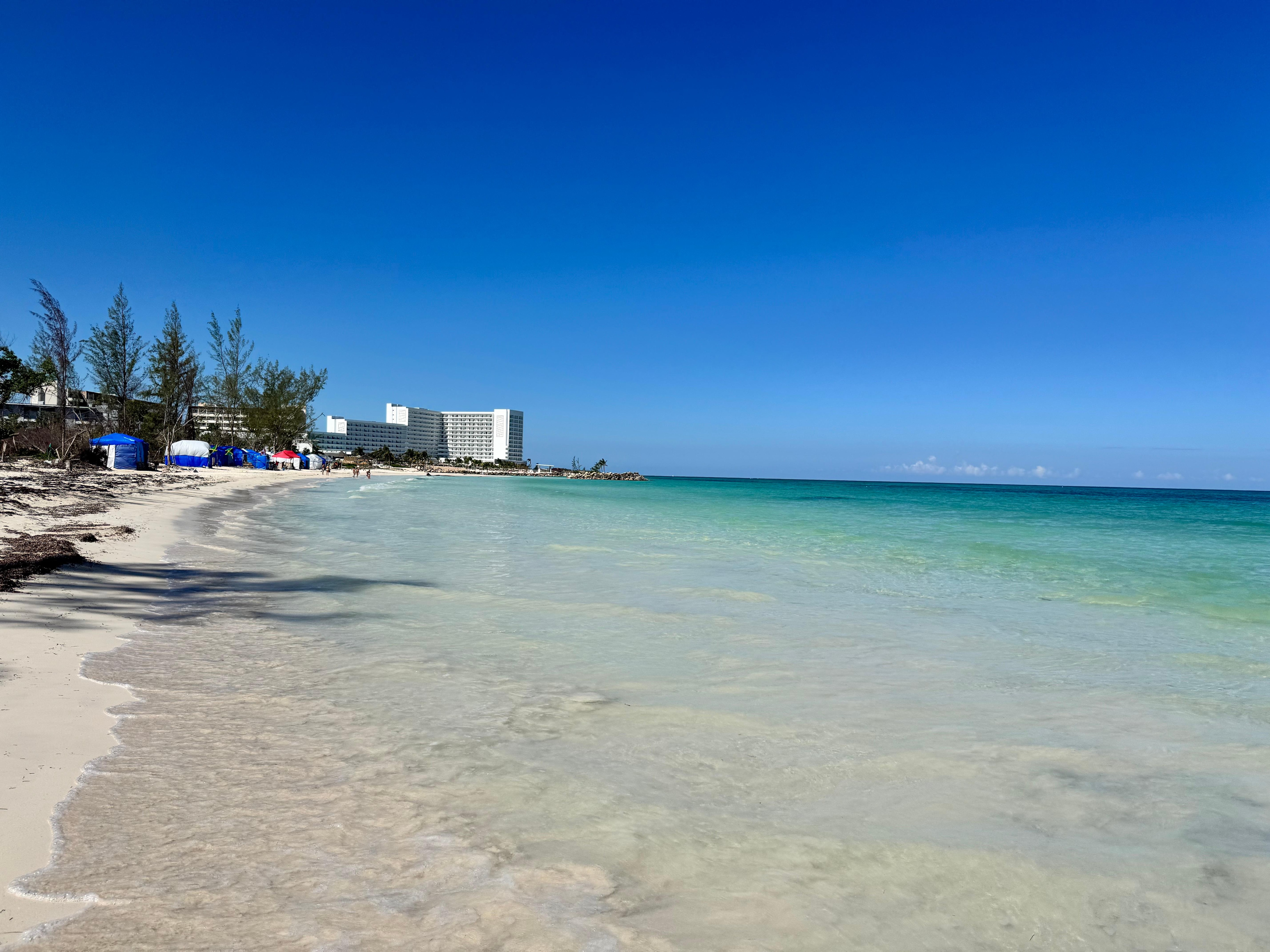 Hotel from a distance 