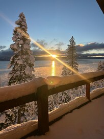 Sunrise in late December