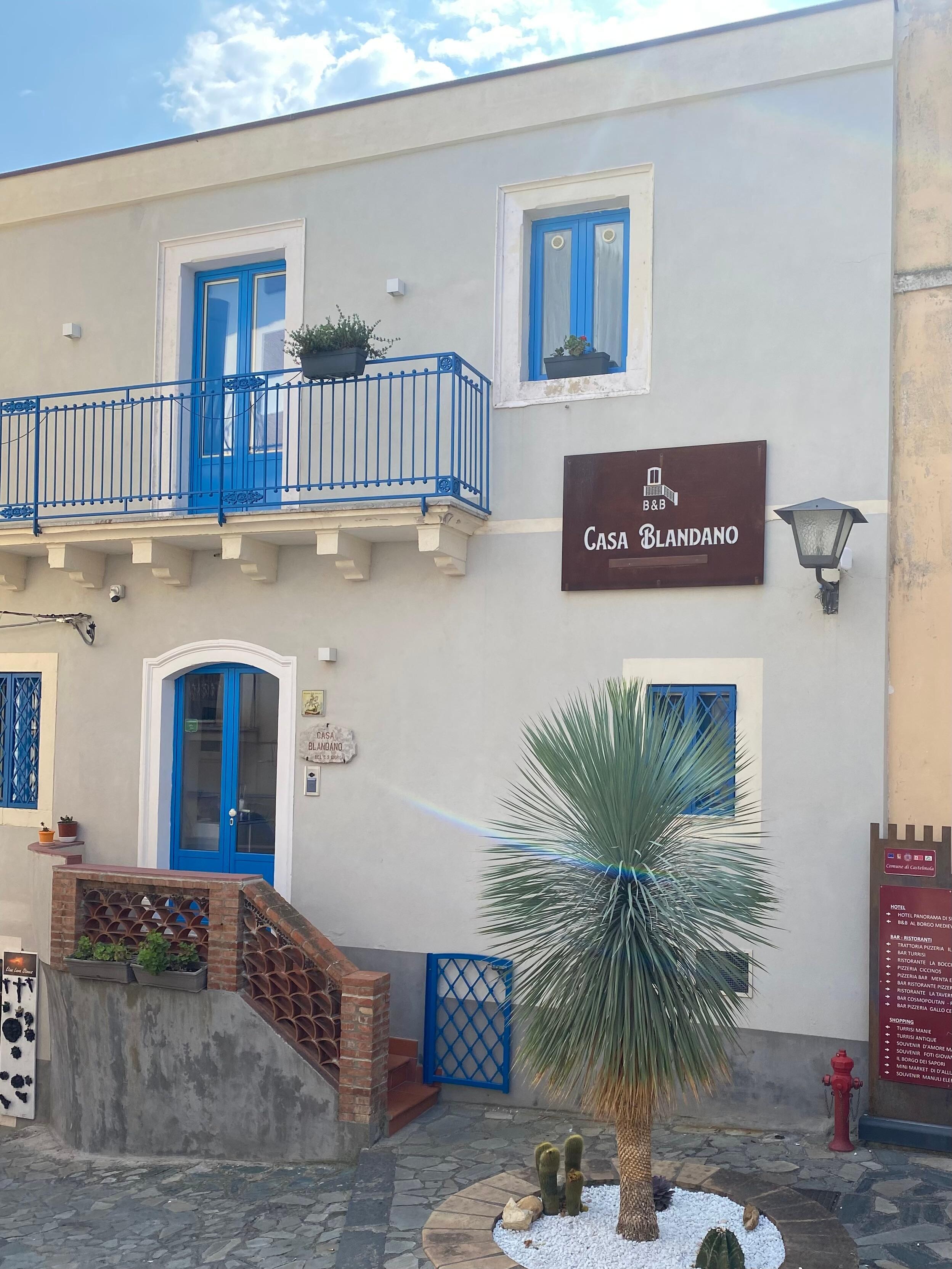 Façade de l’hôtel