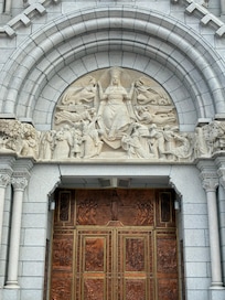 Walking distance from Ste-Anne de Beaupré and we could see it from our Studio # 15