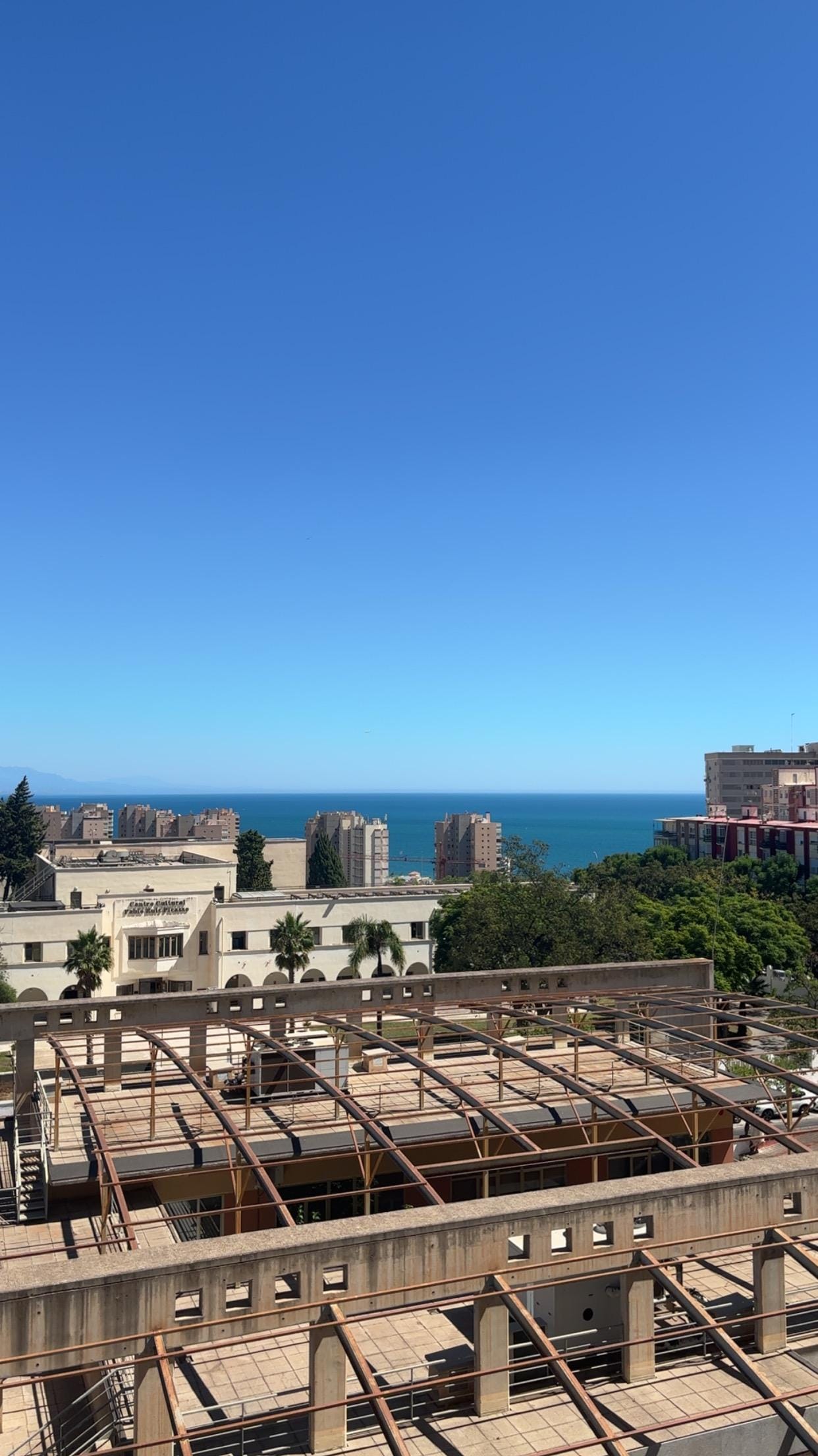 View from the balcony 