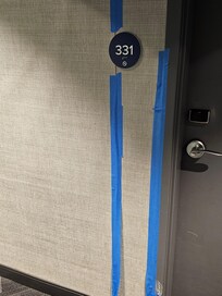 Hallway wall