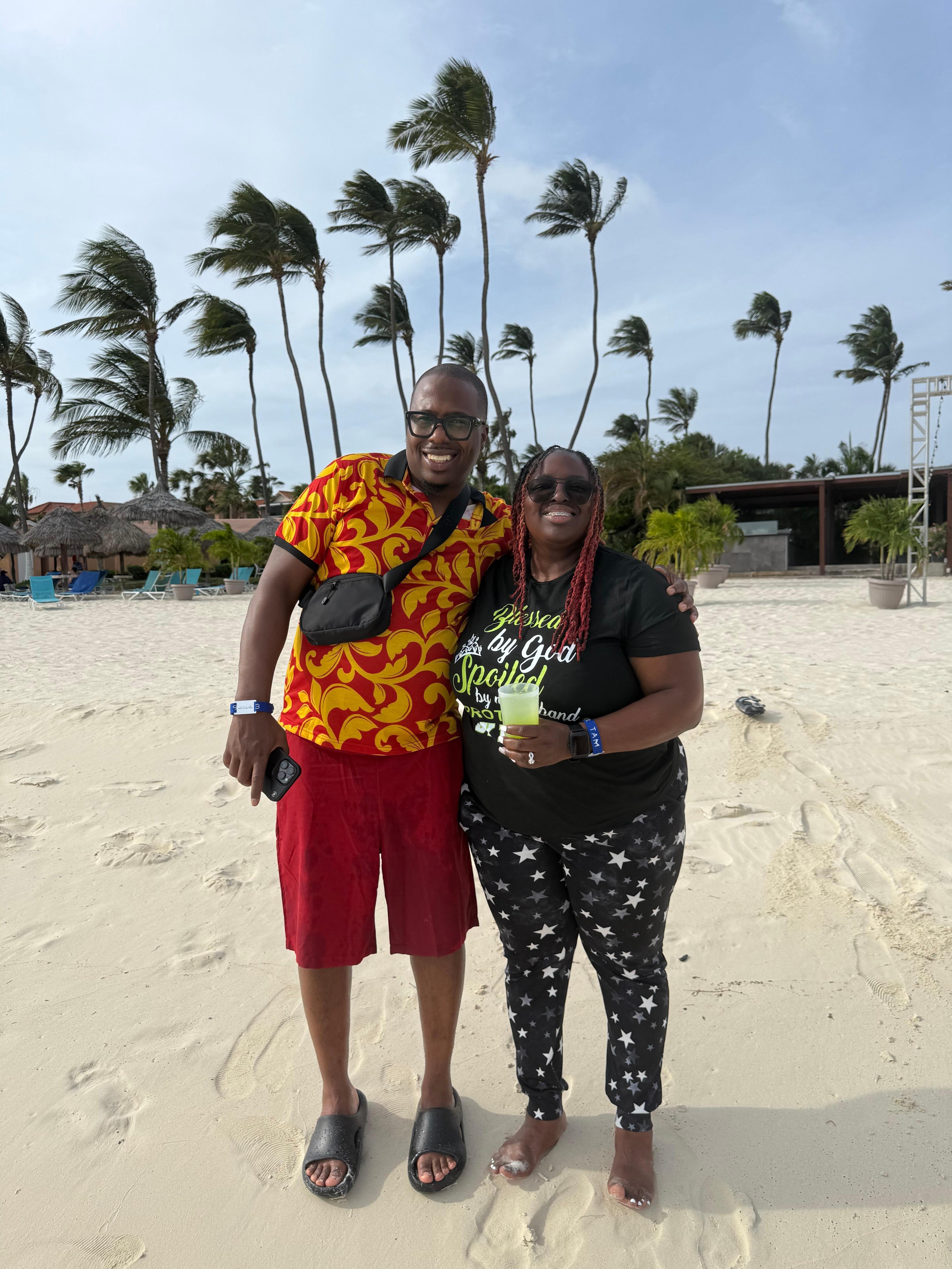 Our 1st day in paradise! 