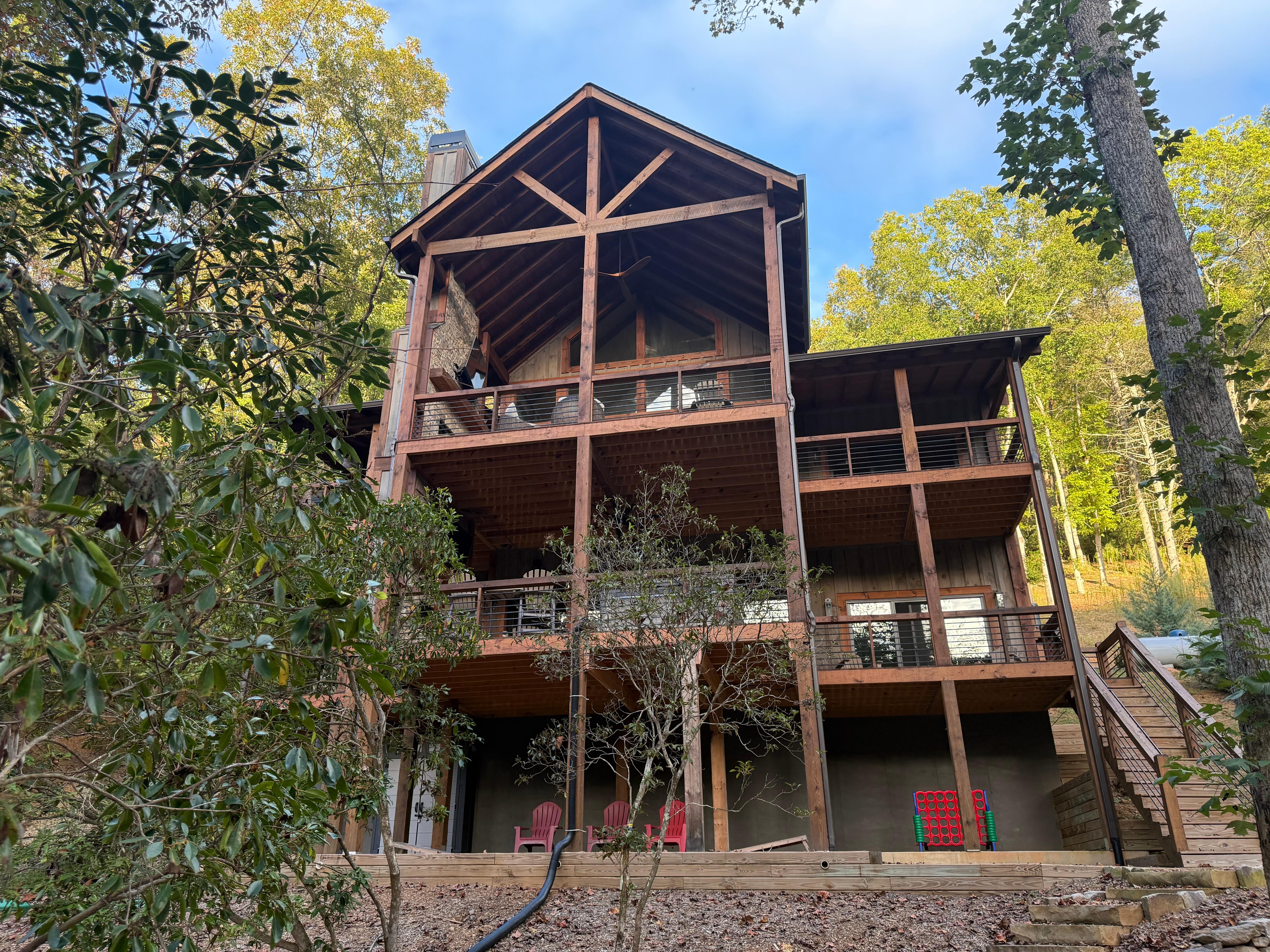 The back of the home! 