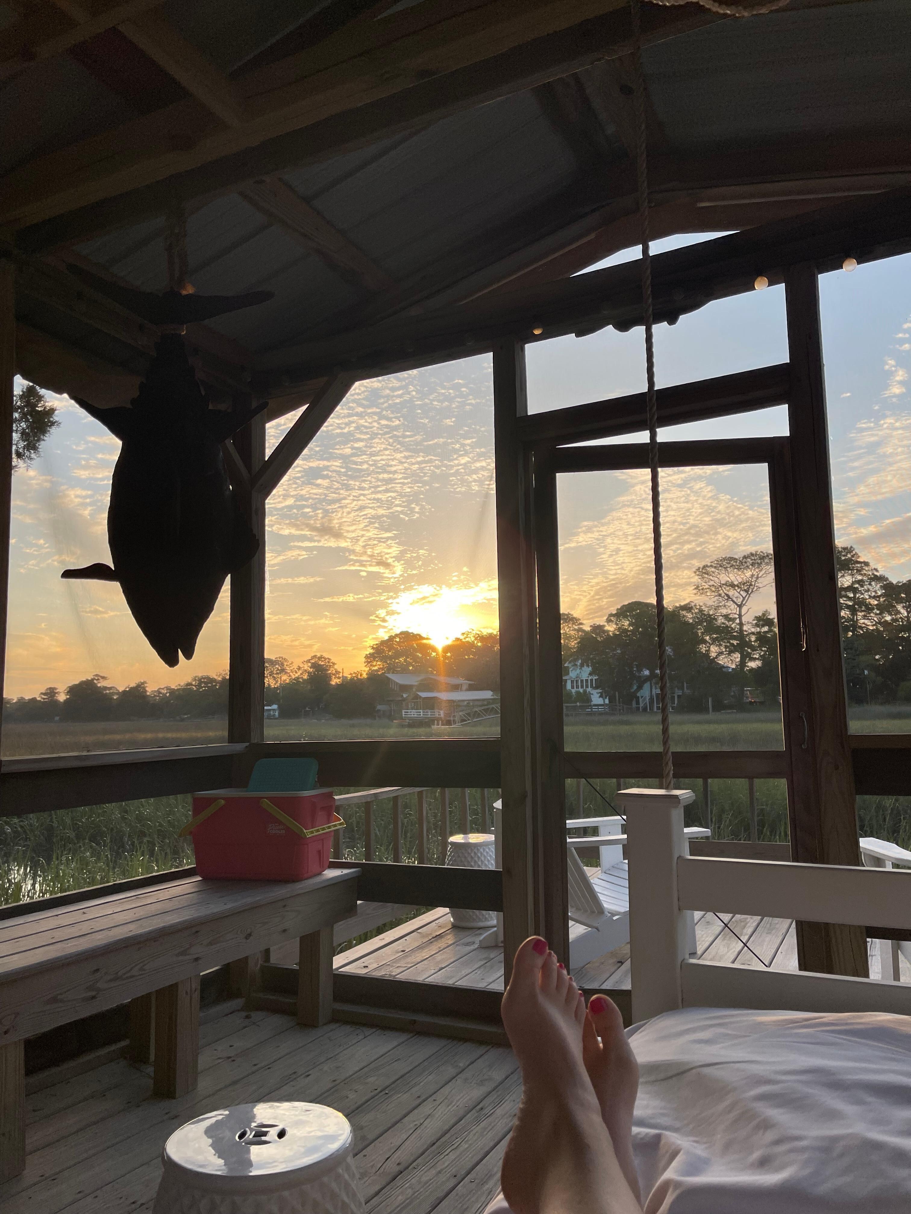 My favorite spot for coffee and a good book.