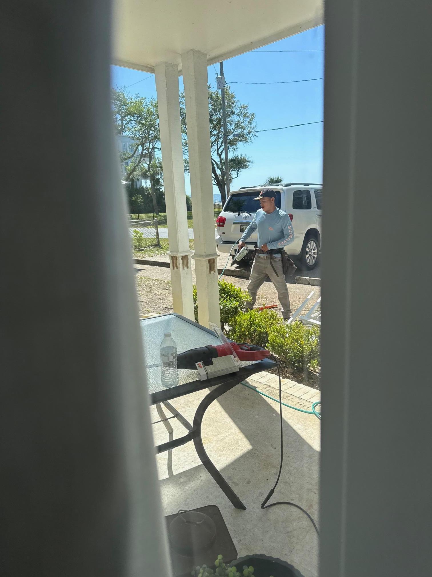 Guy on the phone with presumed owner earlier