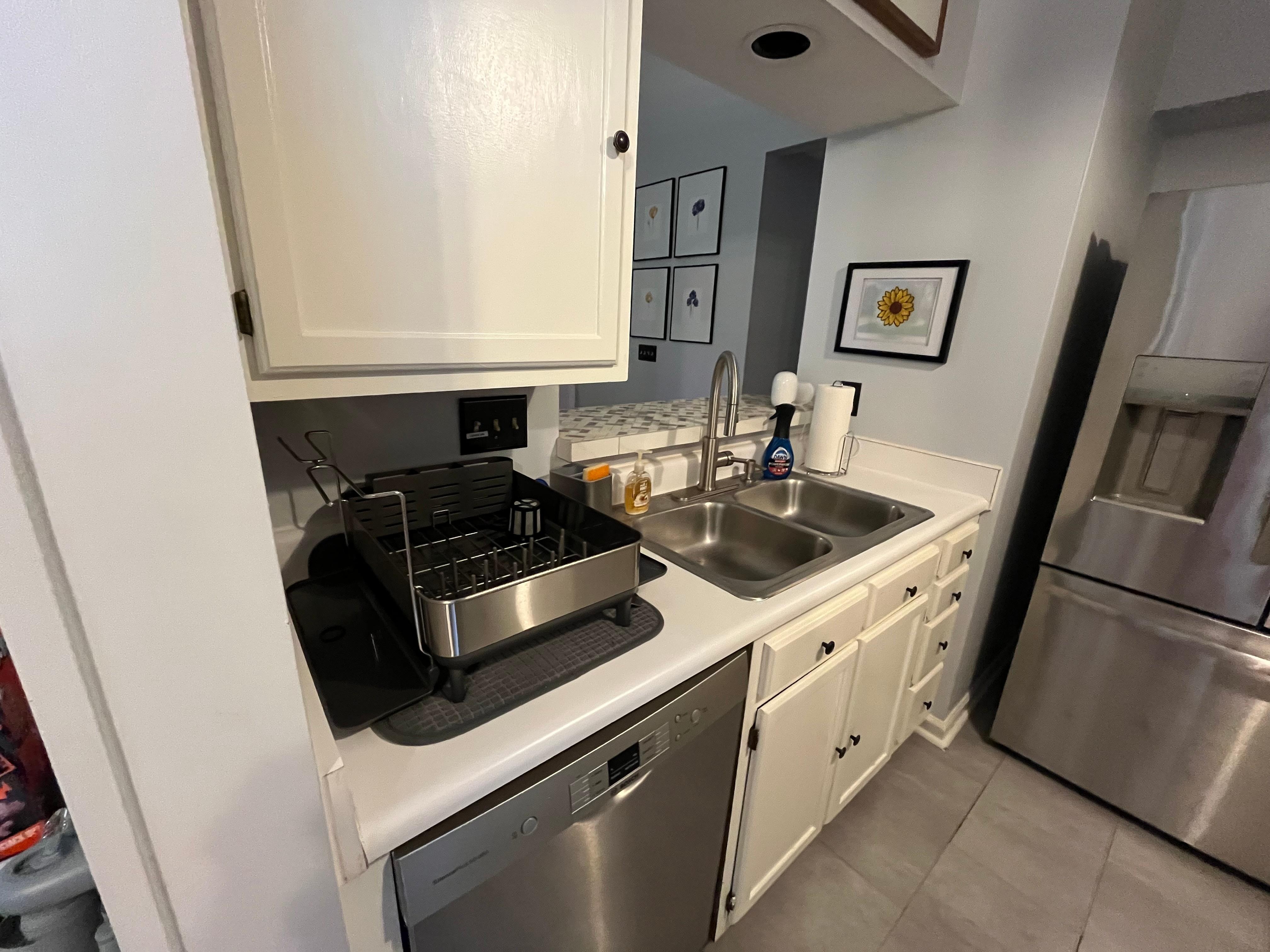 Kitchen had all we needed for a great stay. 