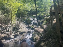 Catawba falls lower falls