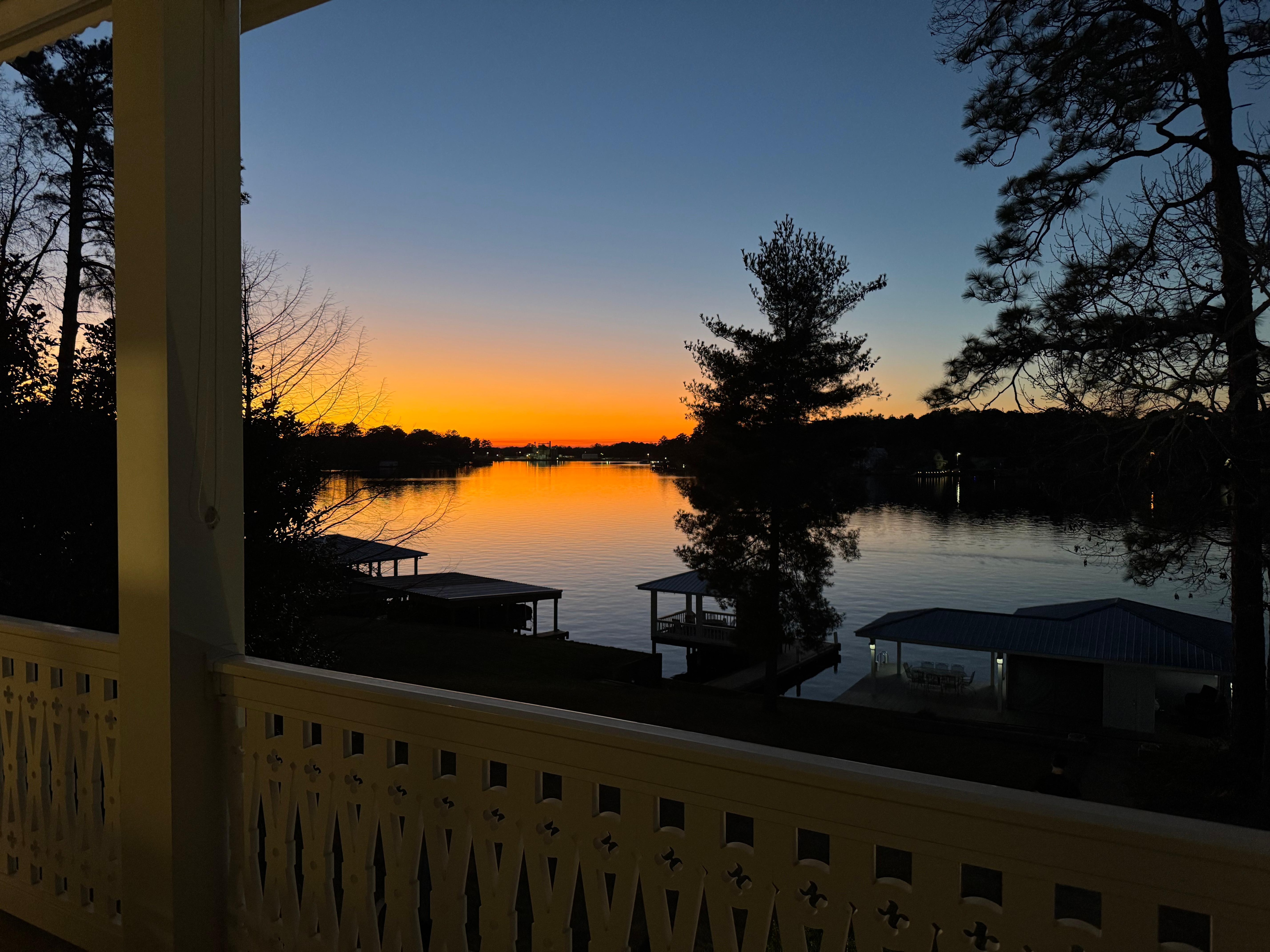 The views were amazing. 