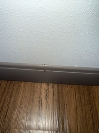 Floor by the bed