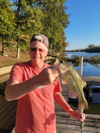 Nice bass off pier