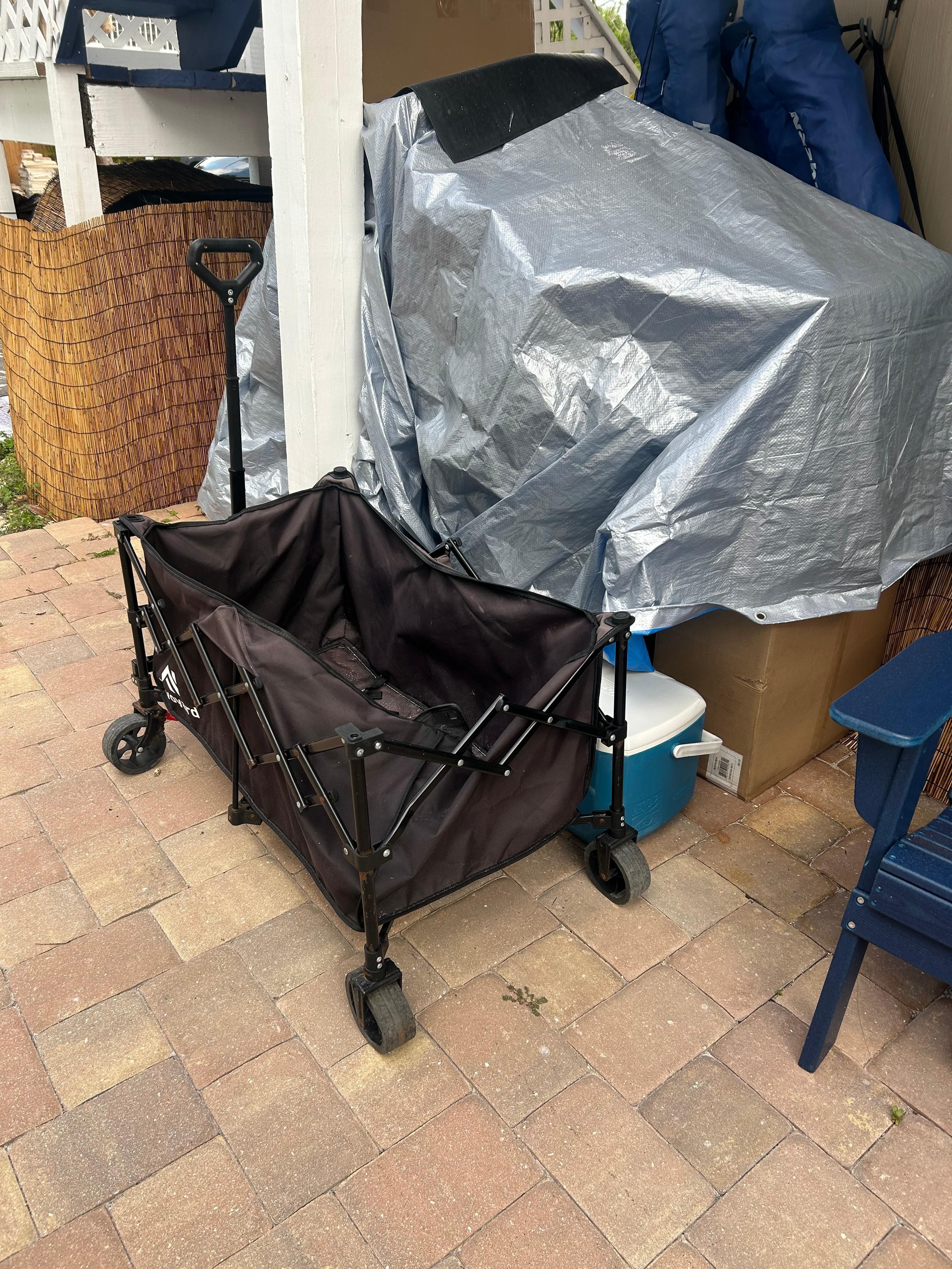 Part of the walkway to the door