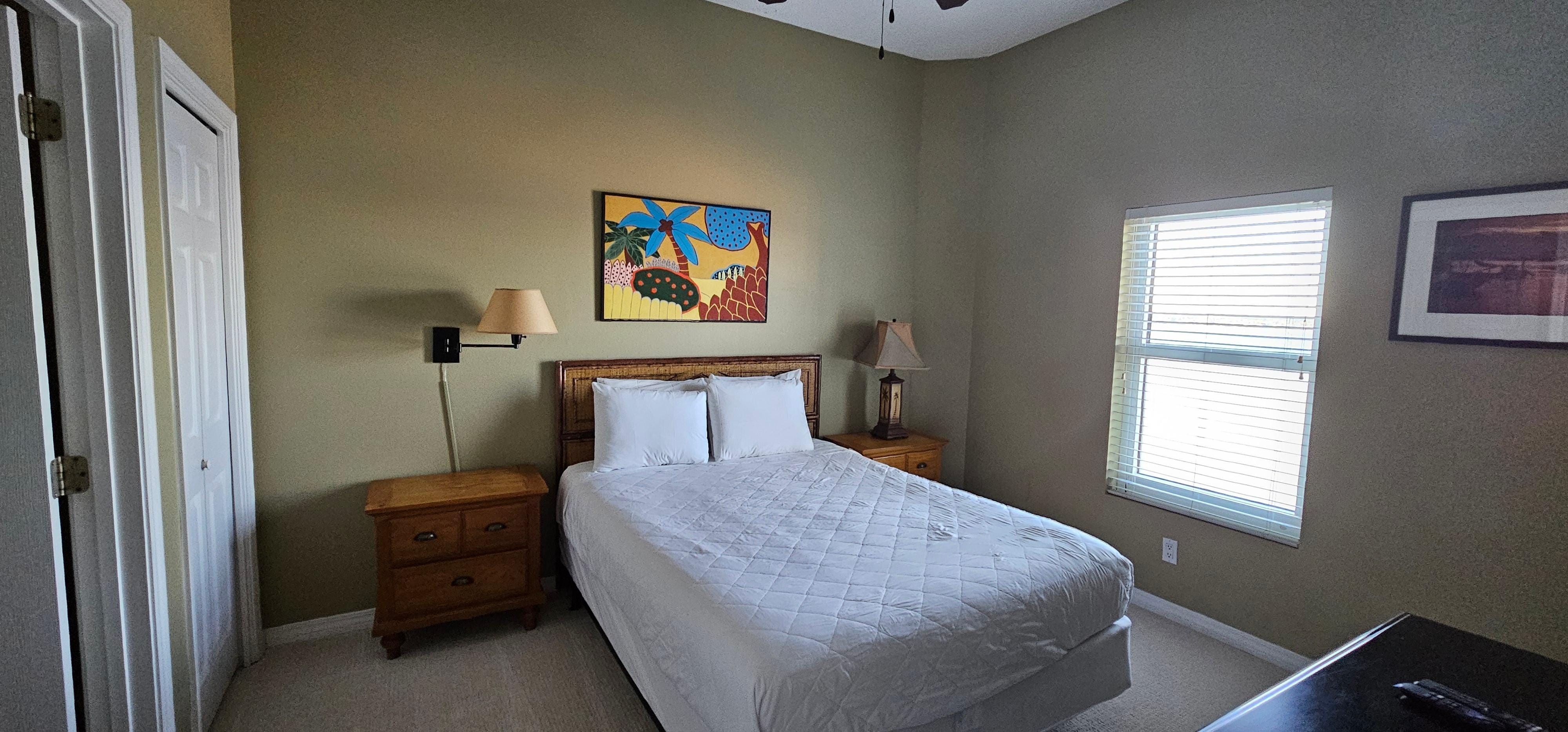 First bedroom as you walk in.