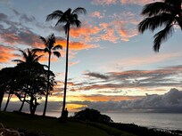 Sunsets are amazing from this property