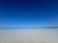 Short walk to this spectacular beach, the sand was so fine, water was so warm.