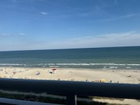 View from our balcony on arrival