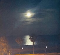 The gorgeous view from the balcony