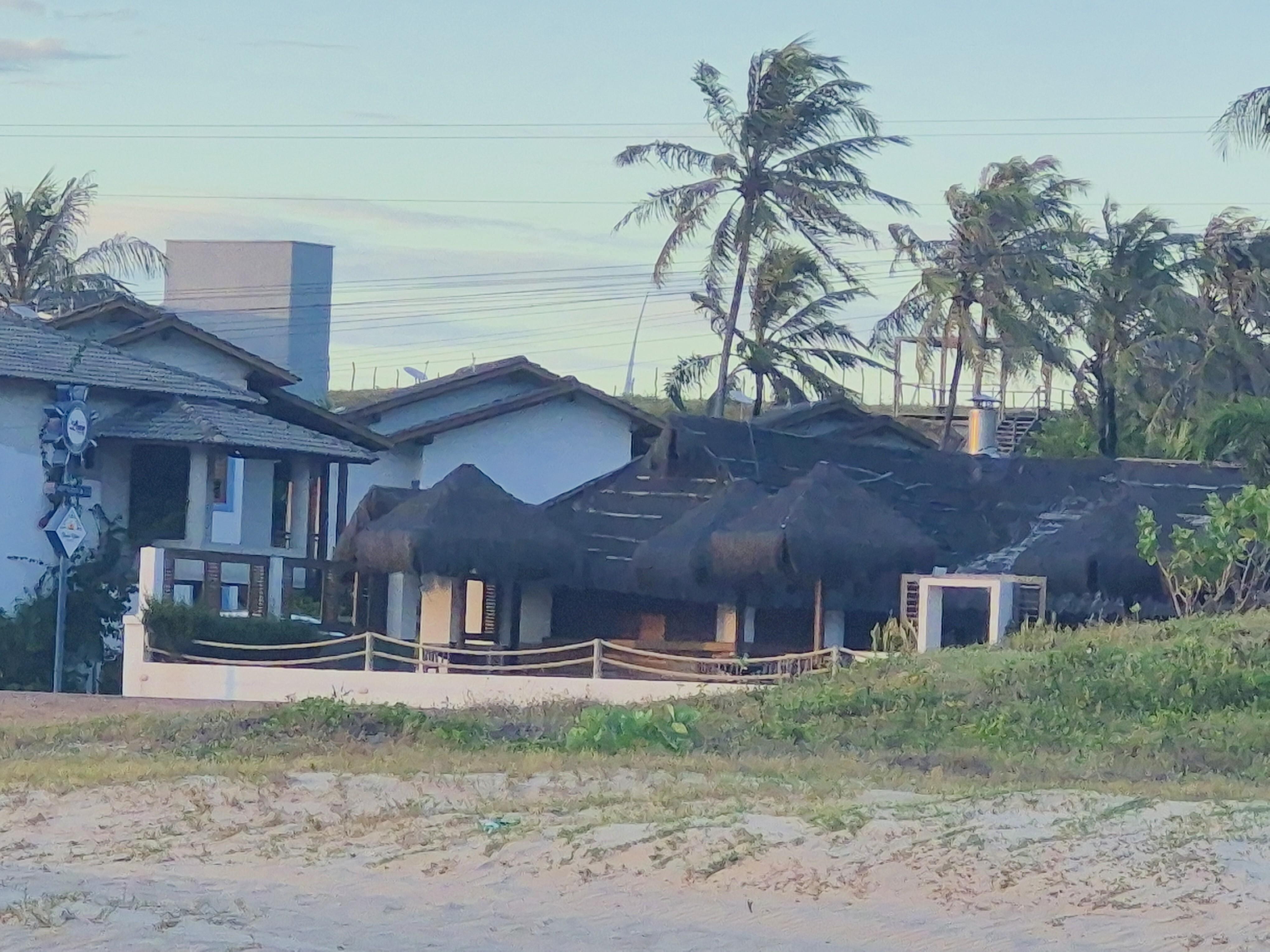Hotel visto da praia