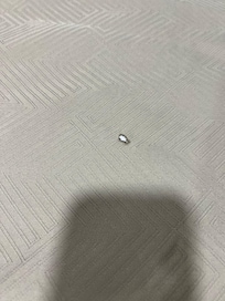 Burn holes in bedding