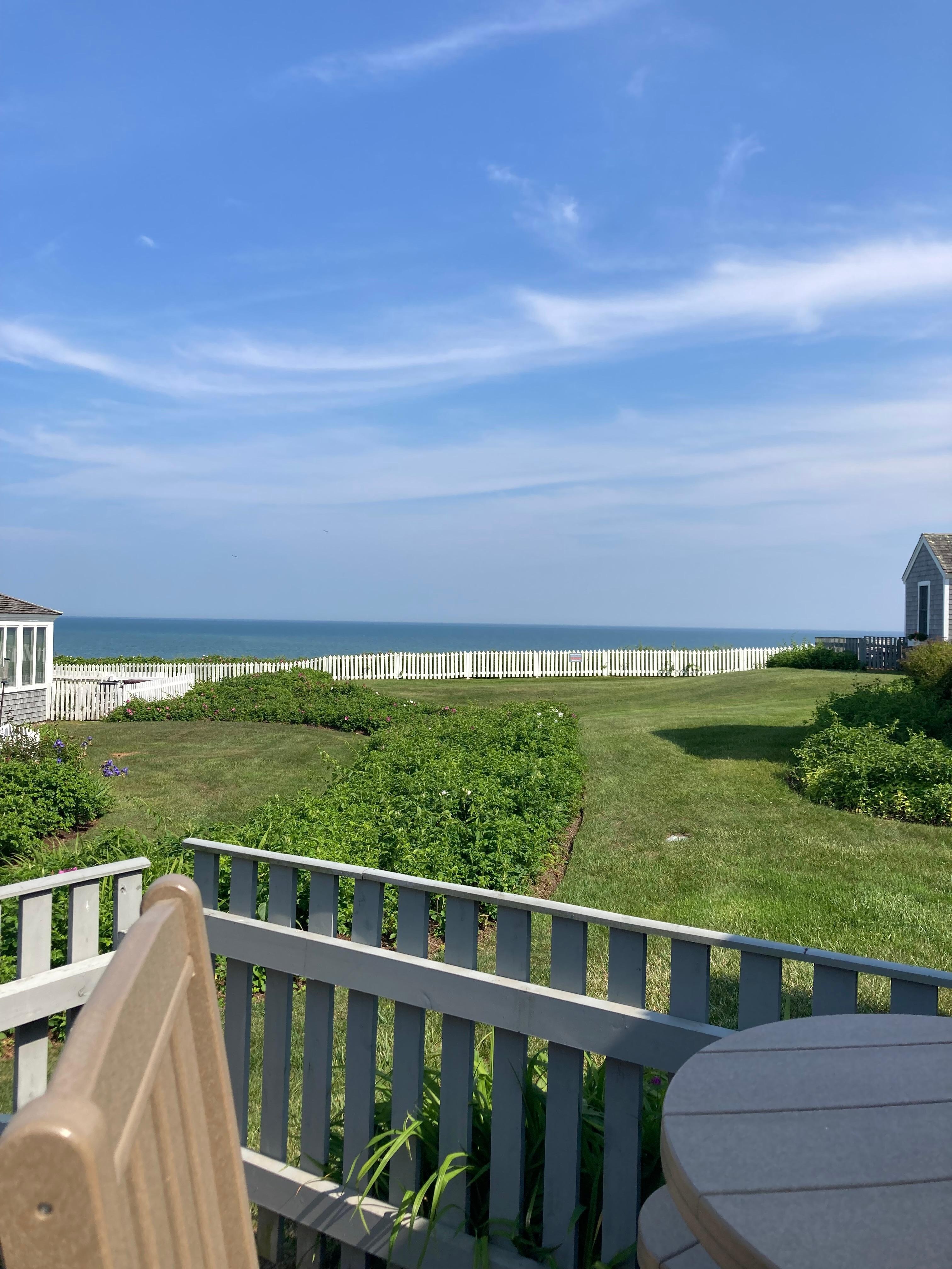 Beautiful views from the patio