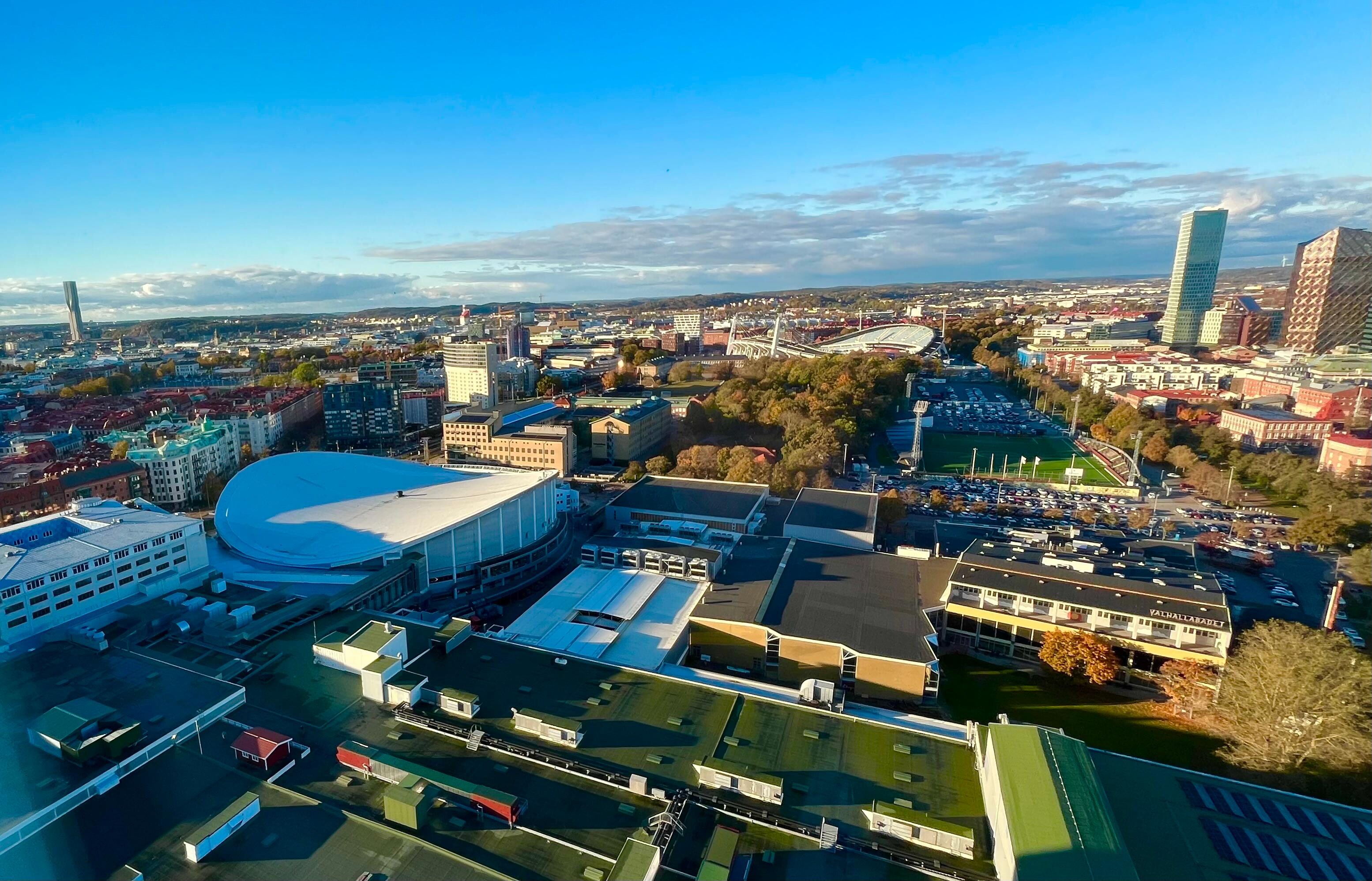 Utsikt från rummet våning 27