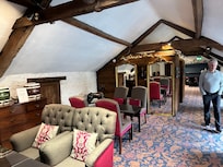 Secret library/game room