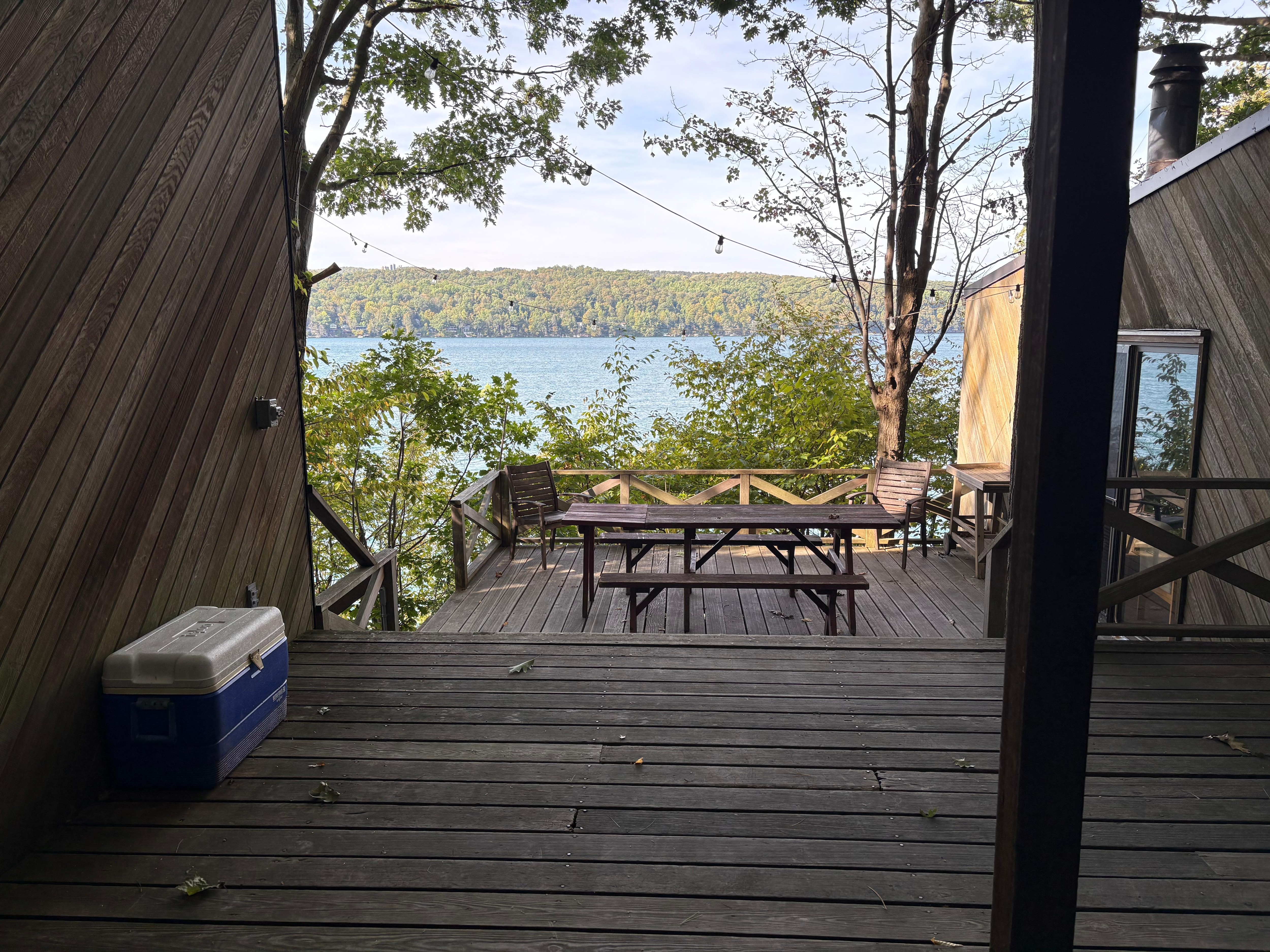 View when you walk up to the house