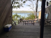 View when you walk up to the house