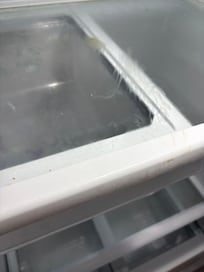 Fridge shelf upon arrival