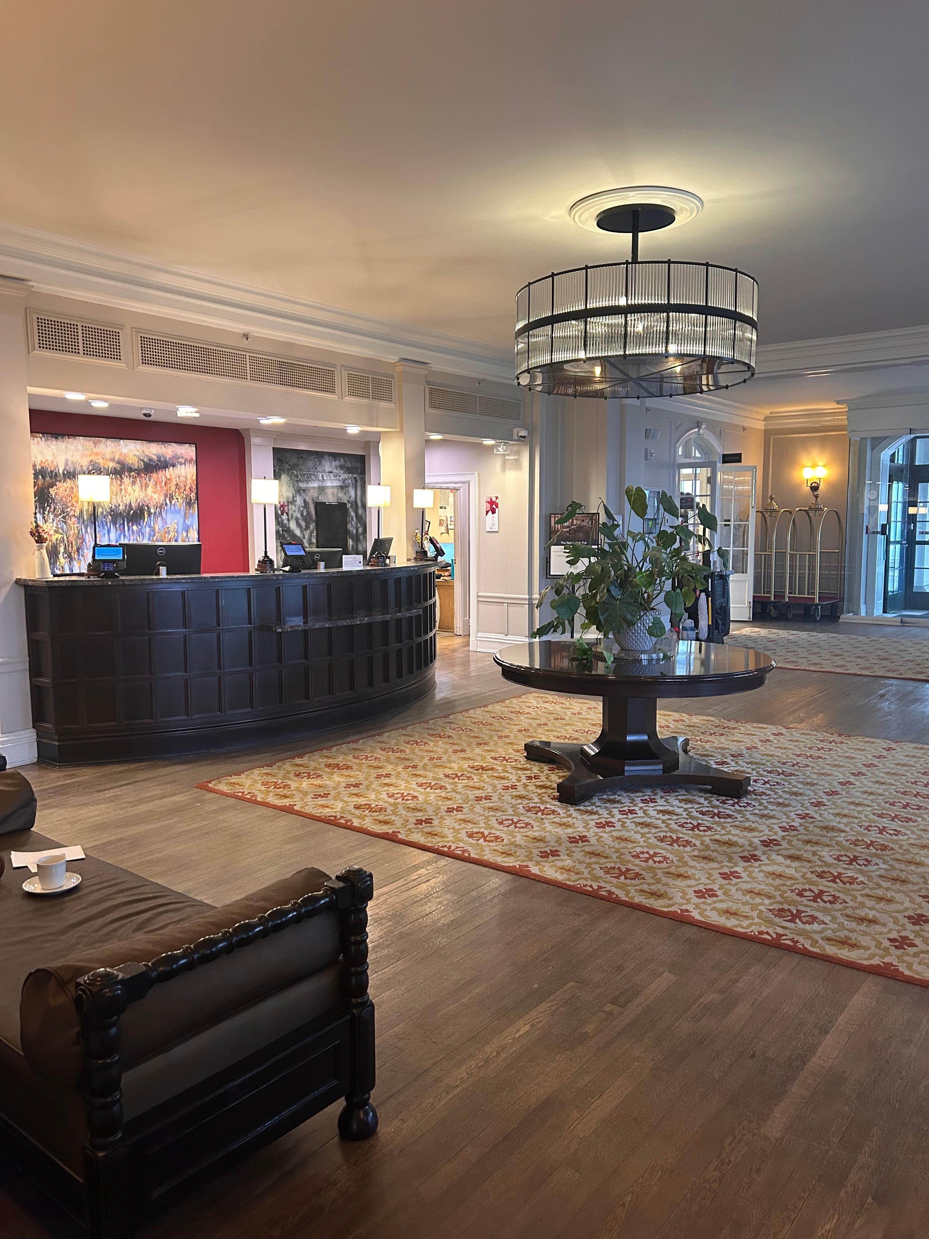 Entry way and reception area