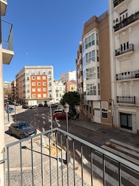 Blick aus dem Fenster