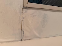 Black mold in several areas. You can smell it when you walk in