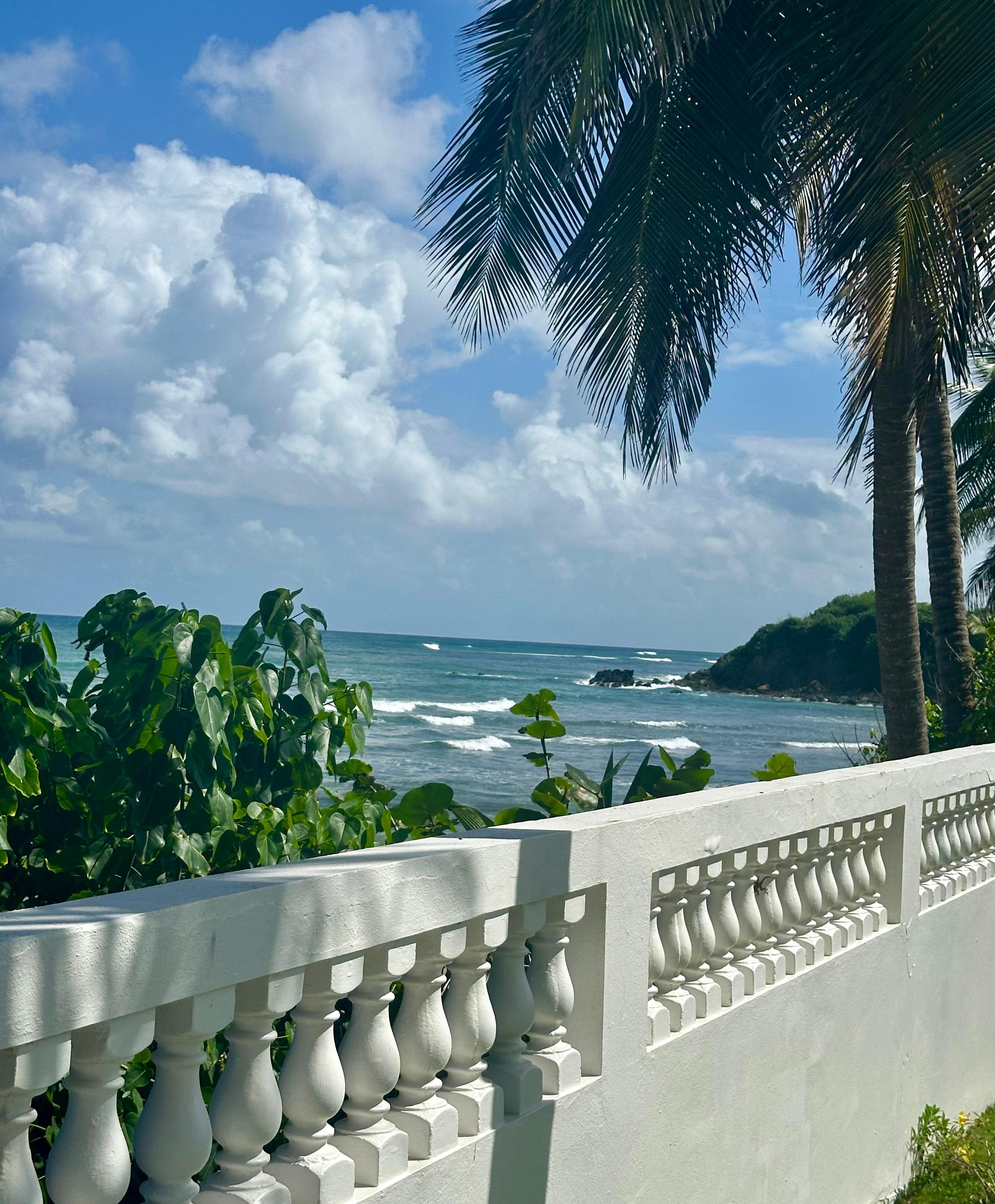 Ocean view from the patio to the east