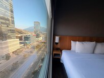 Gorgeous view of the city from the room