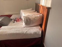 Little room to get in bed