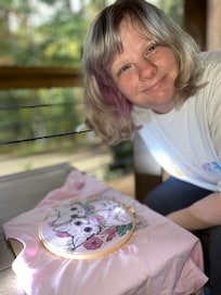 Happy crafter