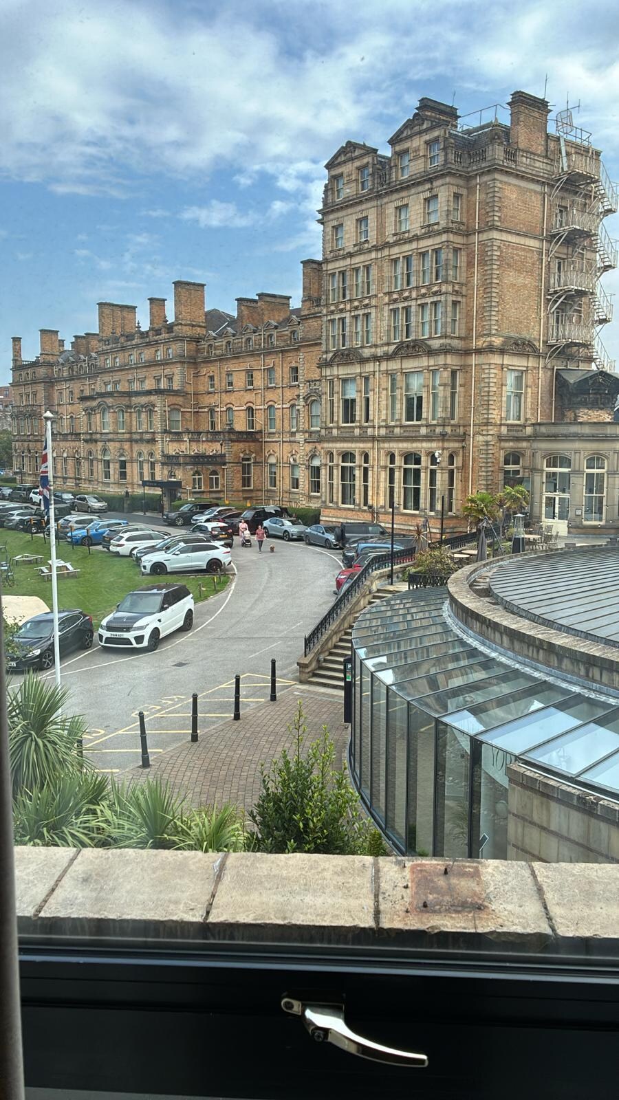 View from the annexe room