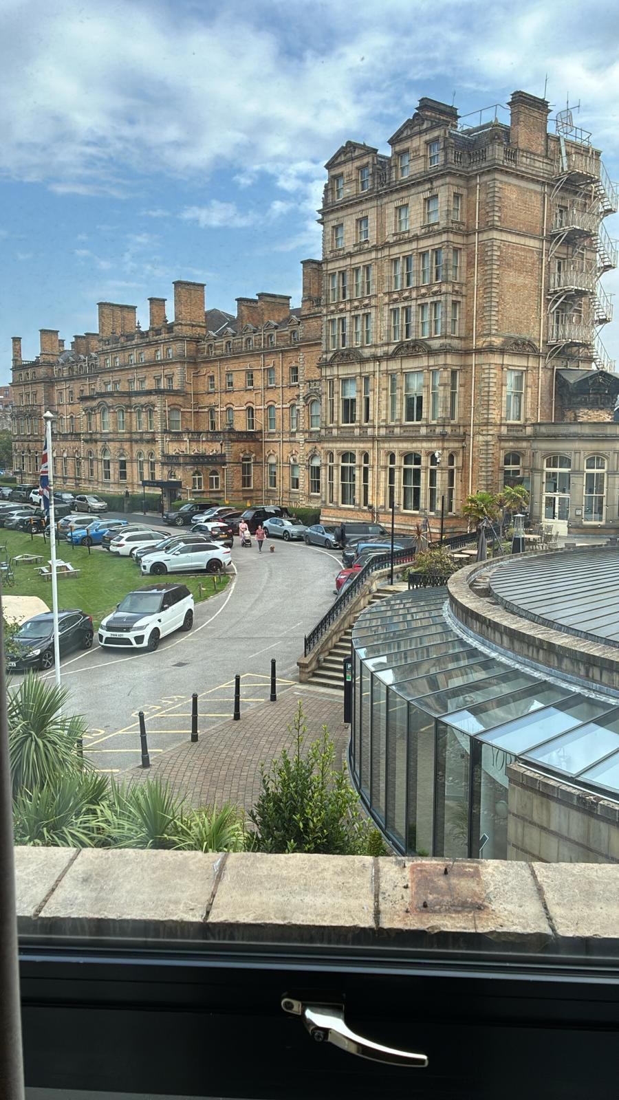 View from the annexe room