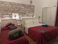 The room was lovely