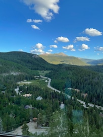 View from the bedroom window