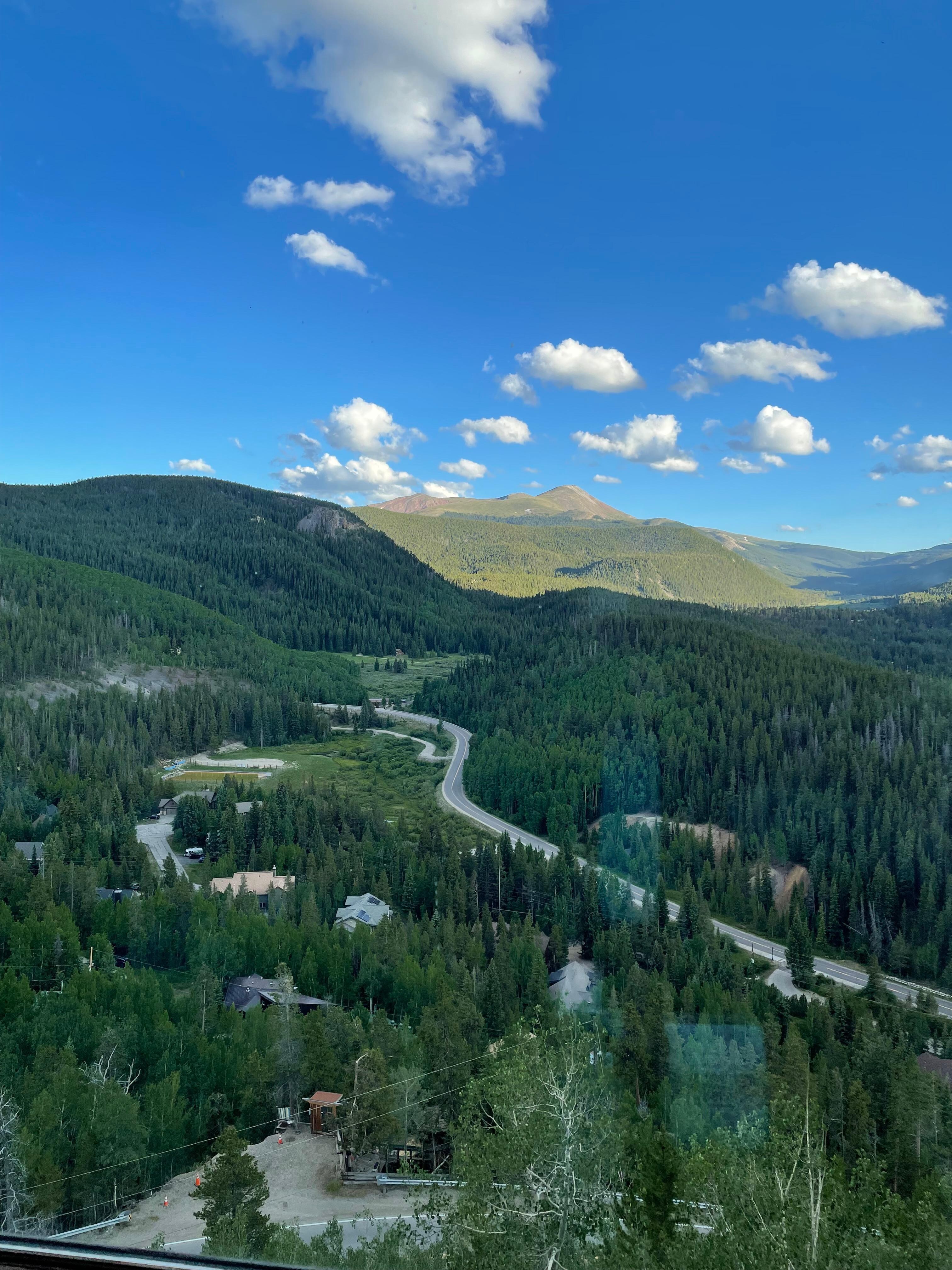 View from the bedroom window