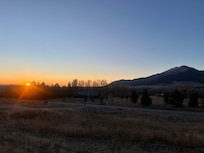 Sunrise from the front porch.