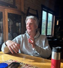 Author Grant Blackwood Author of over 12 books of fiction. Also Austin High school class of 82’. Speaking with his hands to drive his point across!