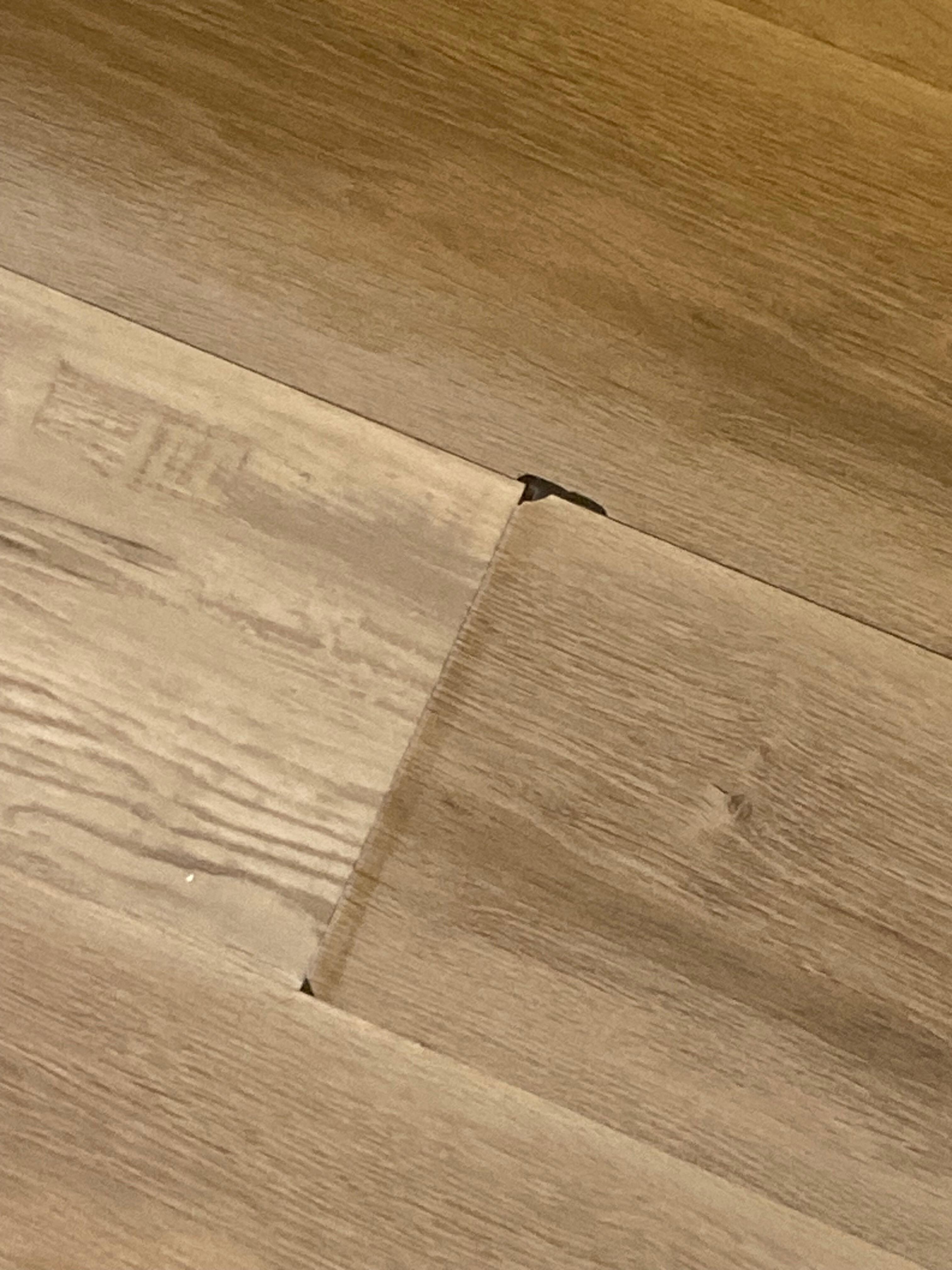 Floors coming apart like a trap house 