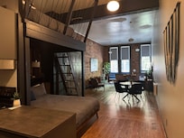 The unit upon entrance