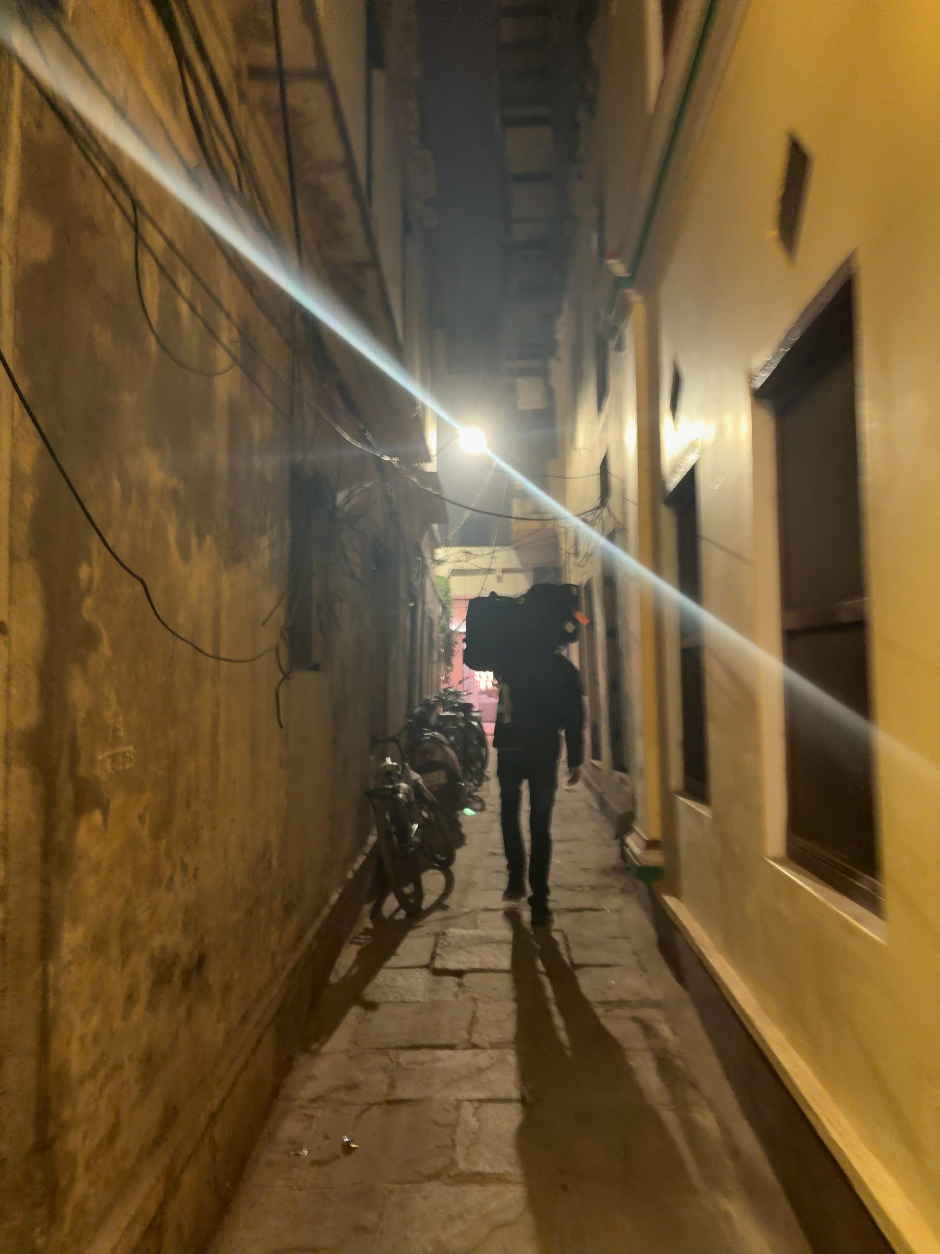 road in front of hotel