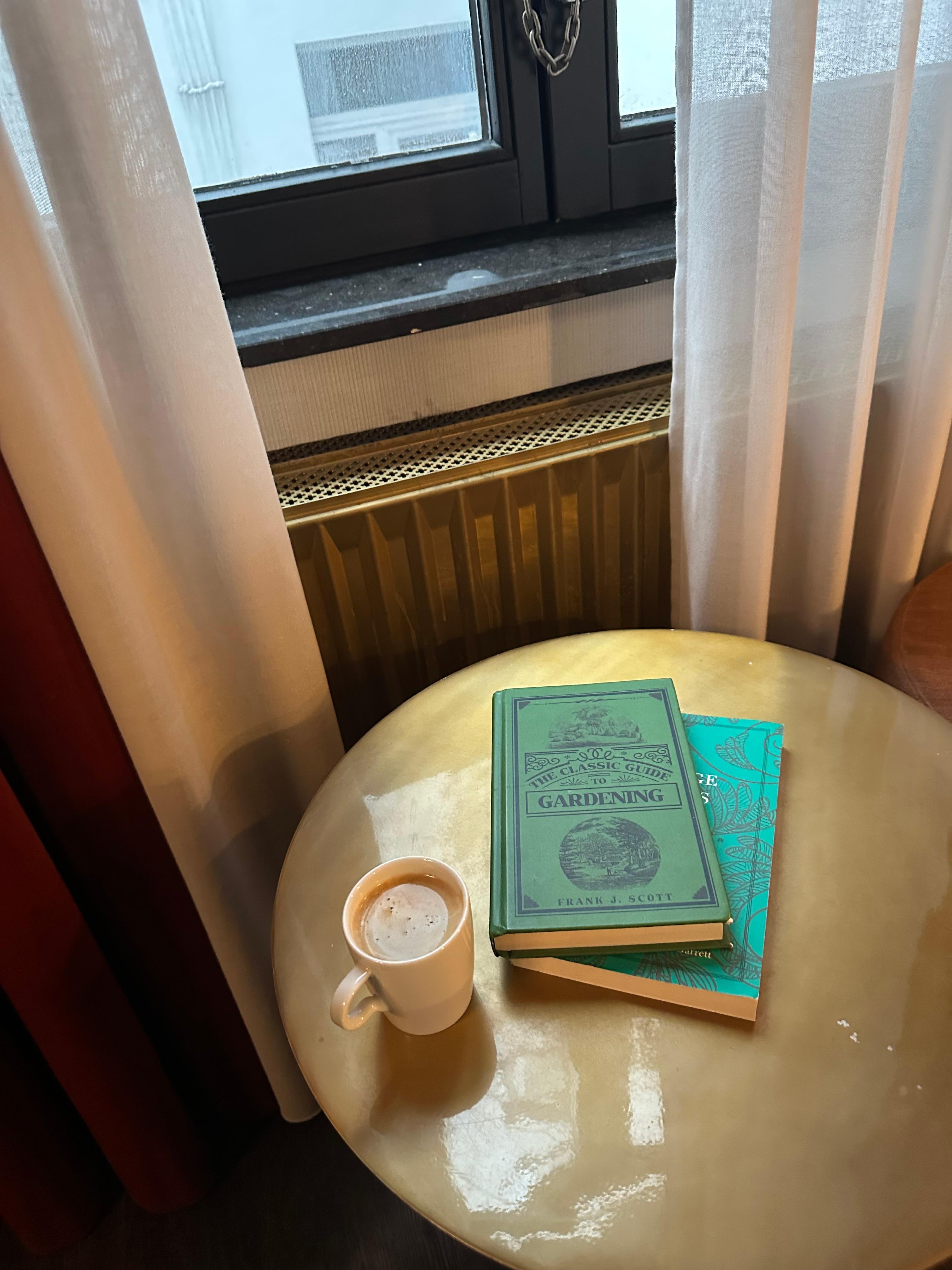 Excellent coffee and tea choice as well.