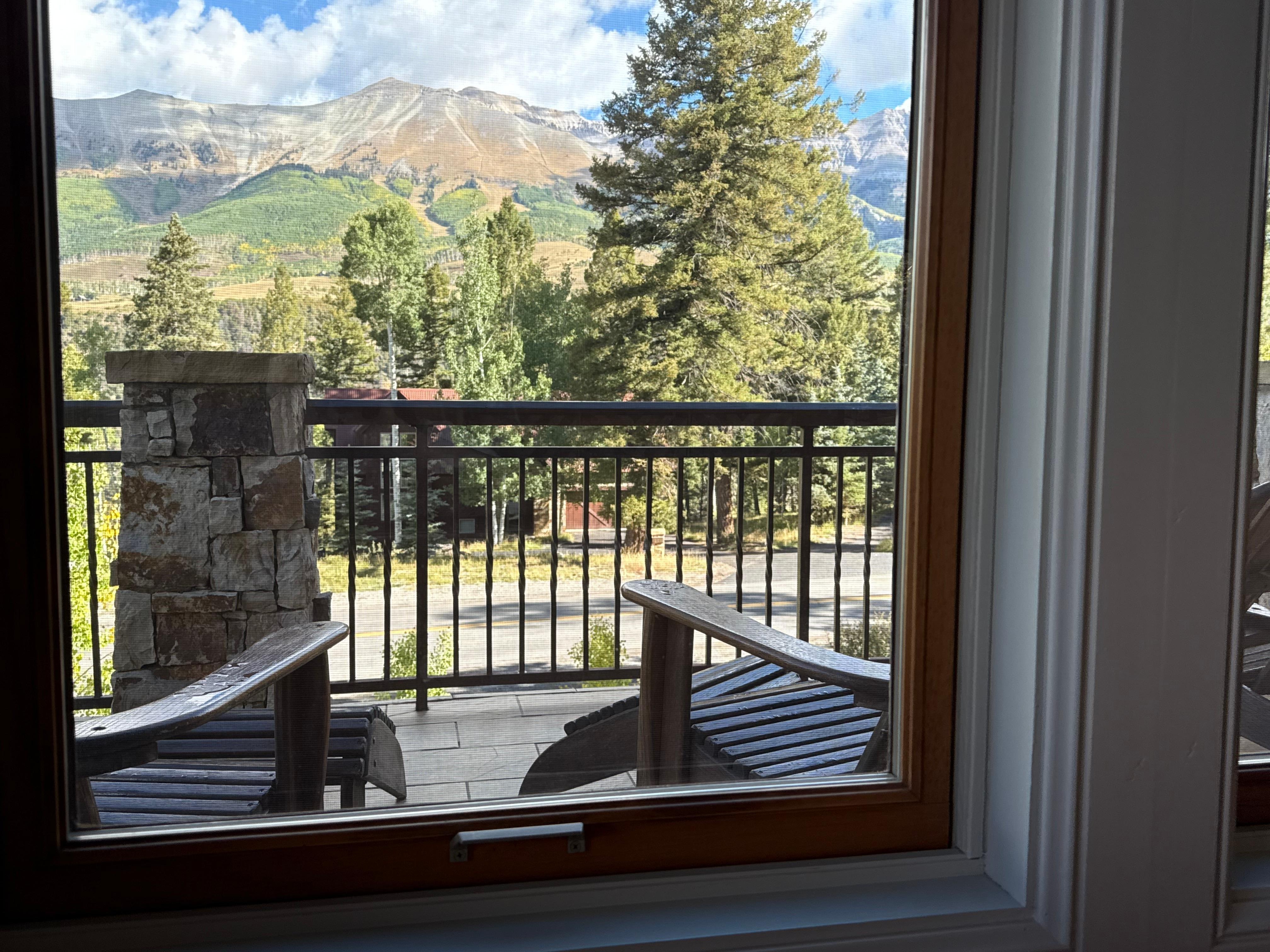 View from the living room