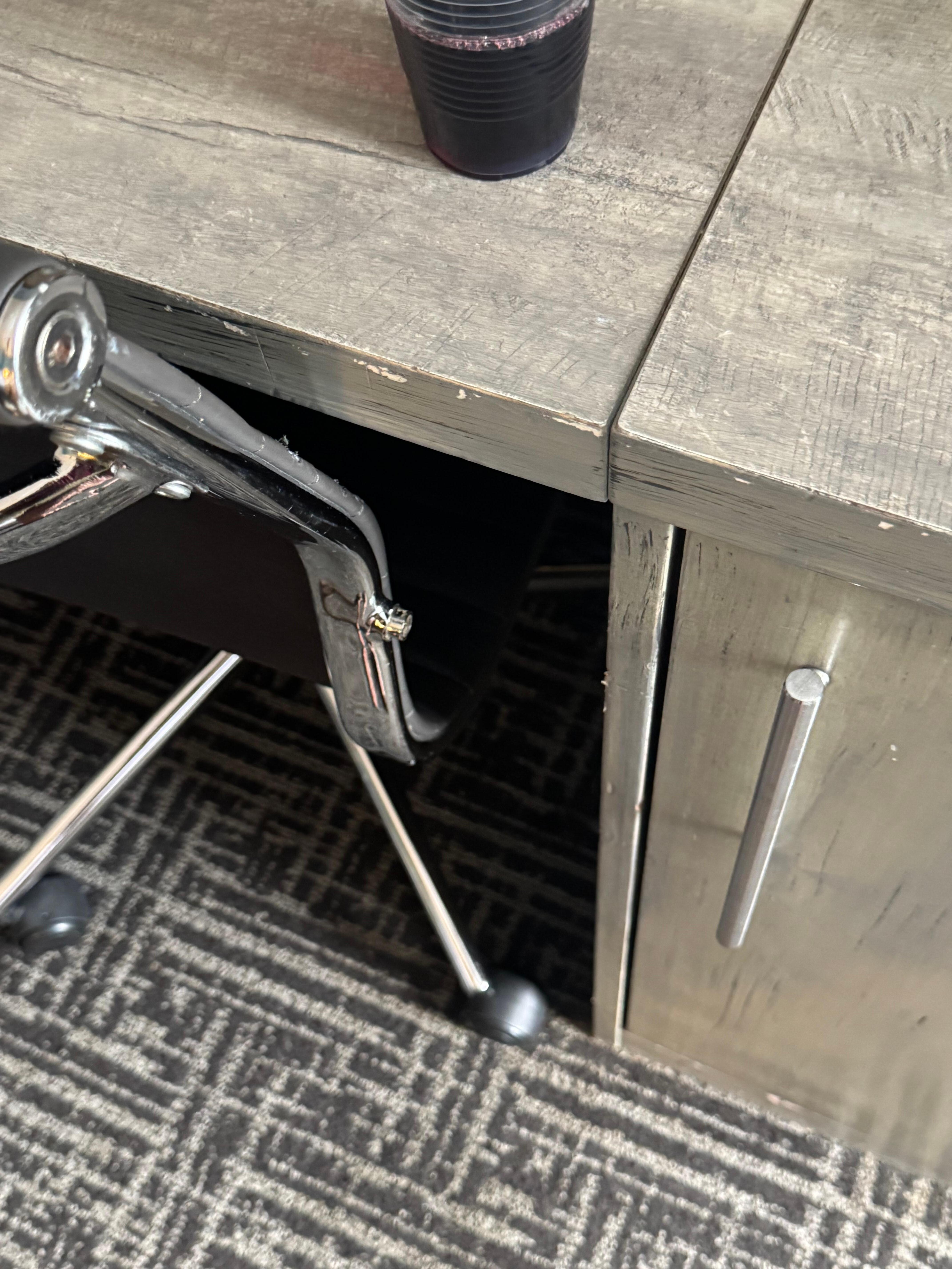 beat up furniture